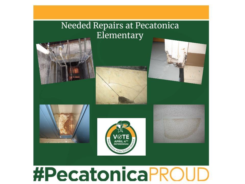 Needed repairs at Pecatonica Elementary